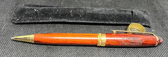 HUMALOG Wood & Metal Medical Drug Rep Pharmaceutical Pen Collectible Advertising