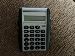 NASONEX Calculator, Pharmaceutical Vintage Collectible, 1997