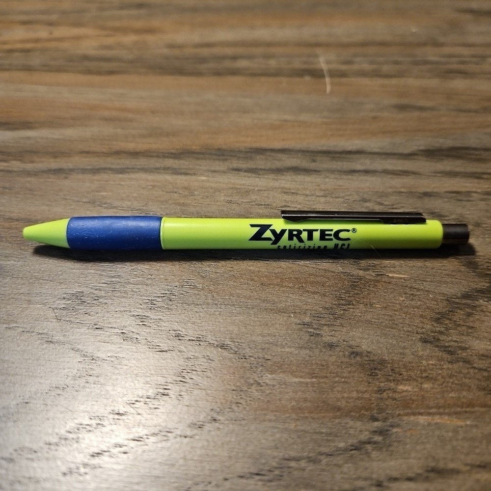 Zyrtec – Pharmaceutical Drug Rep Pen Advertising Plastic