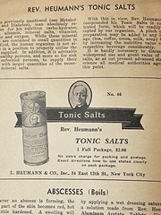 Vintage Advertising Heumann Family Health Book Patent Quack Medicine 1936 NYC