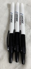 Lovenox Pharmaceuticals and Sharpie, Lot of 3 Permanent Marker Pens