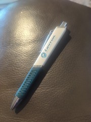 Lipitor Caluet Pharmaceutical Drug Rep Ballpoint Pen Blue White A