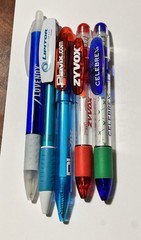 Lot: 5 Drug Rep Pharmacy Advertising Pens; Lovenox Plavix Lipitor Zyvox Celebrex