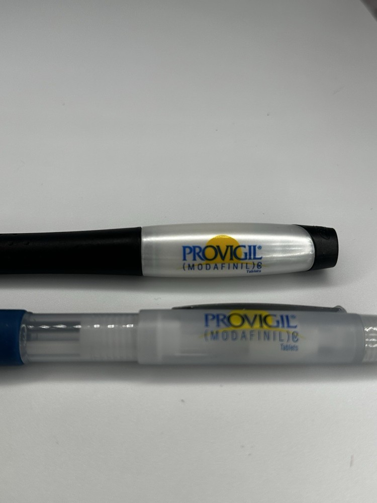 Drug Rep Provigil Retractable Pencil/Pens Duo Pharmaceutical Bic