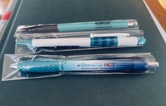 3 Vintage Nicoderm. Norvasc And Benicar Pharmaceutical Drug Rep Pens!!