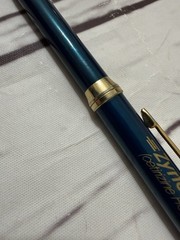ZYRTEC Green Heavy Metal Medical Drug Rep Pharmaceutical Pen Collectible