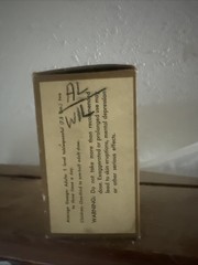 Vintage Sandoz Chemical Works ‚Calcibronat‘ Collectible Display Box