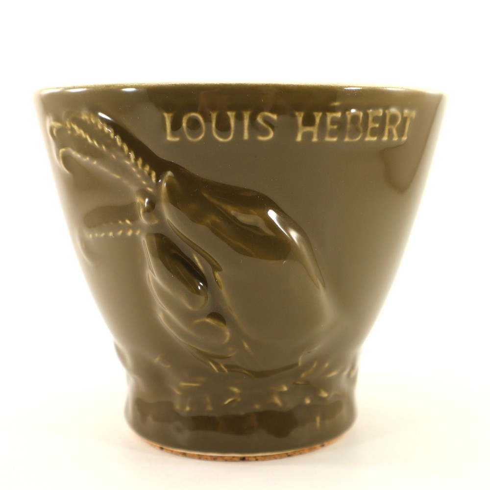 Schering Louis Herbert Rx APOTHECARY MORTER Olive Green Ceramic