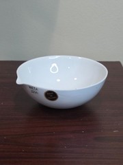 VTG Weta 6 Holland Porcelain Evaporating Lab Dish Bowls with Spouts MERCER Glass