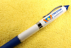 Crestor Drug Rep Pen Pharmaceutical Promotional Advertising Promo Pharma Blue