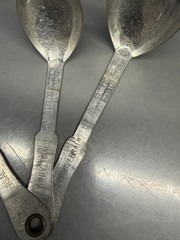Antique Medical Pharmaceutical Medicine Measuring Spoons Universal
