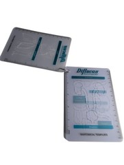 Vintage 1998 Drug Rep Pfizer Diflucan 6″ Anatomical Template Advertisement