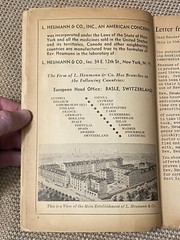 Vintage Advertising Heumann Family Health Book Patent Quack Medicine 1936 NYC
