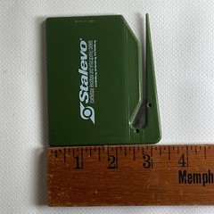 Stalevo Pharma Drug Rep Promo Zippy Letter Opener Parkinson’s Disease Green