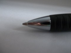 NAMENDA Promo Pen – Metal – Rubberized Grip – Does Not Write