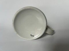 Vintage Cipro Mug Ceramic Pharmaceutical Promotion Drug Rep Advertising