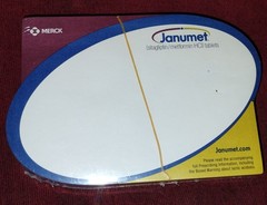 2 Vtg. Packages Merck Pharmaceutical Notepads New In Packs Januvia Janumet 2007