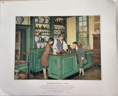 Vintage A HISTORY OF PHARMACY IN PICTURES by Parke Davis Set of 40 Prints 1957