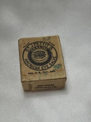 Vintage Dr. Pettit’s American Eye Salve w/ Original Box & Inserts 1946