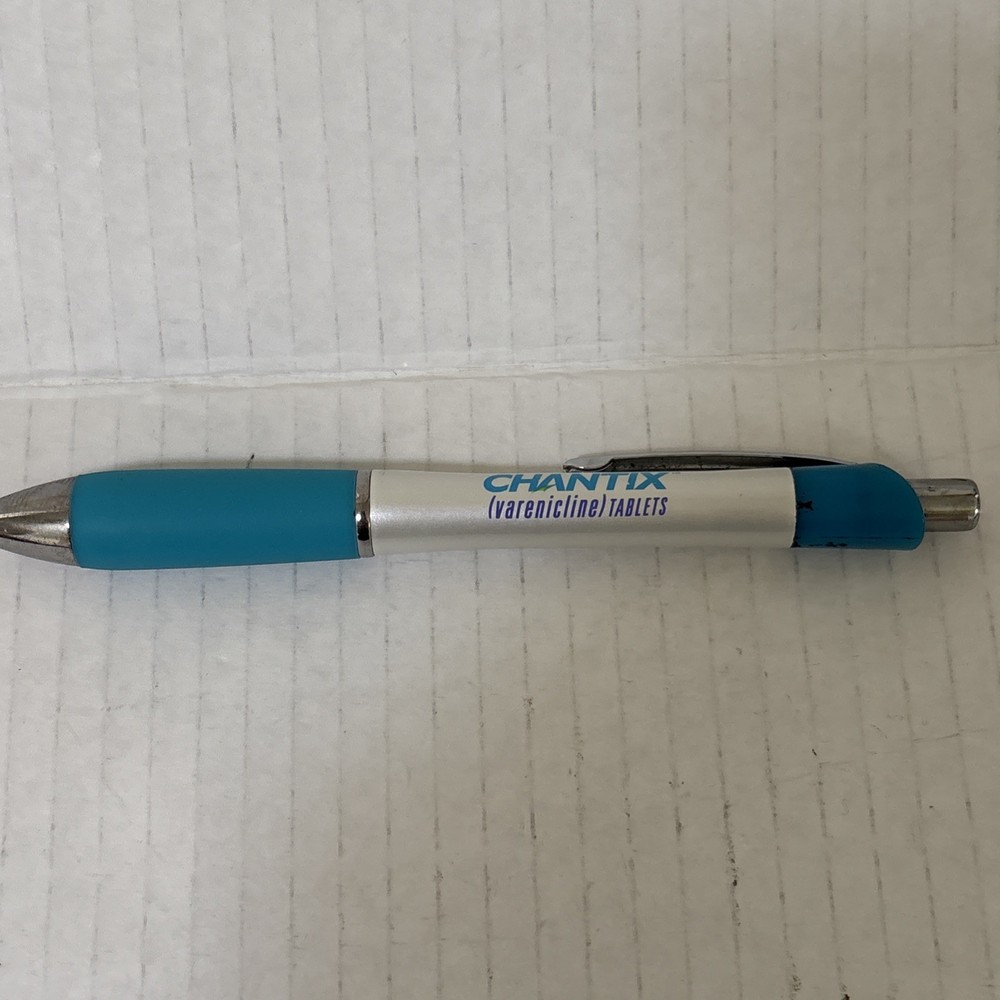 Drug Rep Pen Chantix Pharmaceutical Promotional Advertising Promo Pharma Sales