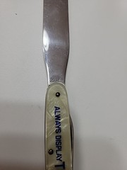 Tums “Rare” Advertising , Pharmacy spatula, Knife and Pill Counter