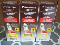 Primatene Mist 3 Epinephrine Inhalation Aerosol Spray 160 Sprays Exp: 05/2027