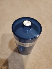 VIAGRA Jar CANNISTER Pharmaceutical Drug Promo ~plastic~ 8″