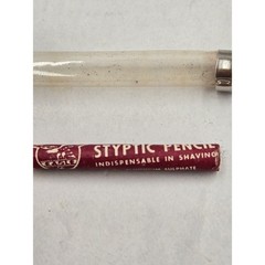 Syptic Pencil Pharmaceutical With Case For Knicks Shaving Collect Rare Vintage