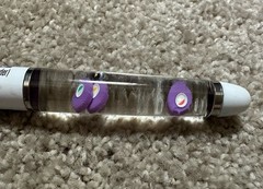 Vintage Advair Pen Drug Rep Advertising Metal Floaty Pen – Works