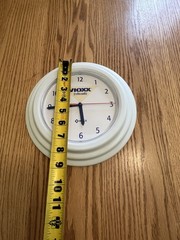 Vioxx Pharmaceutical Round Battery Operated Clock Unique!- Works