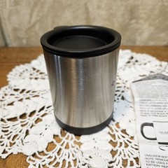 HTF Rare Celebrex Bextra Double Sided Stainless Pharmaceutical Stir Travel Mug