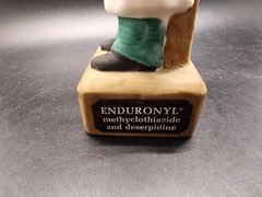 Doctor Figurine Internist Abbott Pharmaceutical Advertising 1970s