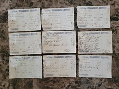 File box & 98 antique prescriptions (1907) – Opium, Ergot, Codeine & Anodyne