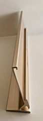Vintage 1970s UPJOHN Registered Pharmacist Aluminum Desk Nameplate Display Sign