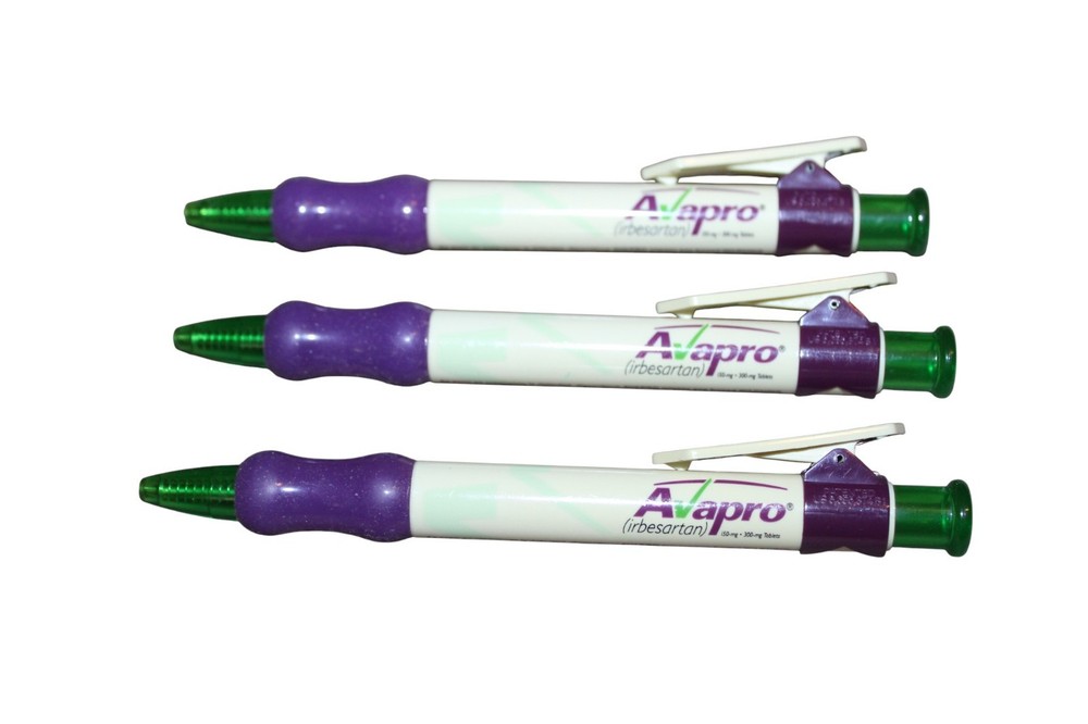 Avapro Pen Pharma Drug Rep Pharmaceutical Collectible Pens Lot Of 3