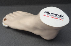 Janssen Sporanox Capsule Foot Display Model Prop Doctor Office Advertisement EUC
