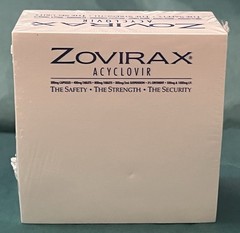 Zovirax Pharmaceutical Drug Rep Promo Post It Notes 2.75 inch Square