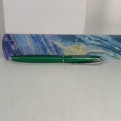 Celebrex Metal Pen Vintage Pharmaceutical Green Twist Works Original Owner Nice