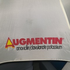 Augmentin Pharmaceutical Advertising Umbrella Frogs