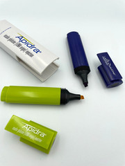 VTG VERY RARE Apidra/Lantus SoloSTAR Highlighter Set Drug Rep Promo Item