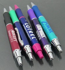 Drug Rep Pharmaceutical Sleek Metal PENS Lot of 5 Aricept Celebrex Zoloft Lotrel