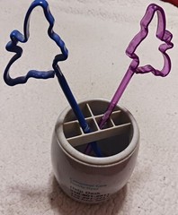 CIBA Pen / Pencil Cup New Plastic Grey In VGC