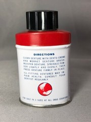 Wernet’s TOOTH POWDER Sample TIN Dental Pharmacy Drug Original VINTAGE Box