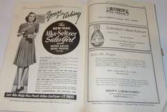 VTG 1940 DRUGGIST CONVENTION SOUVENIR BOOK! CHARLOTTE, NC! ADS/HOTELS/PICTURES!
