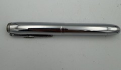 Vtg Burgess USA Doctor Optometrist 4.5” Chrome Pen Light Parts Only
