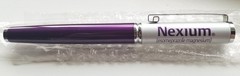 Nexium Heavy Metal Archimedes Pen – Pharmaceutical Drug Rep Promotional Item
