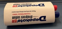 VTG DEPAKOTE ER PAPERWEIGHT HOLDS # 2 MARKERS included PHARMA REP LOGO NEW