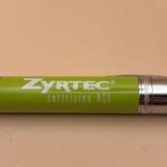 Drug Rep ZYRTEC Collectible Heavy Metal Pen RARE
