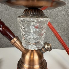 PREMIUM 12 INCH HOOKAH SHISHA NARGUILA GLASS WATER PIPE FROM EGYPT