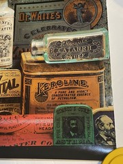 Pharmacy Advertising Paper Poster Vtg Medicine Collection 20” x 18” 1970s